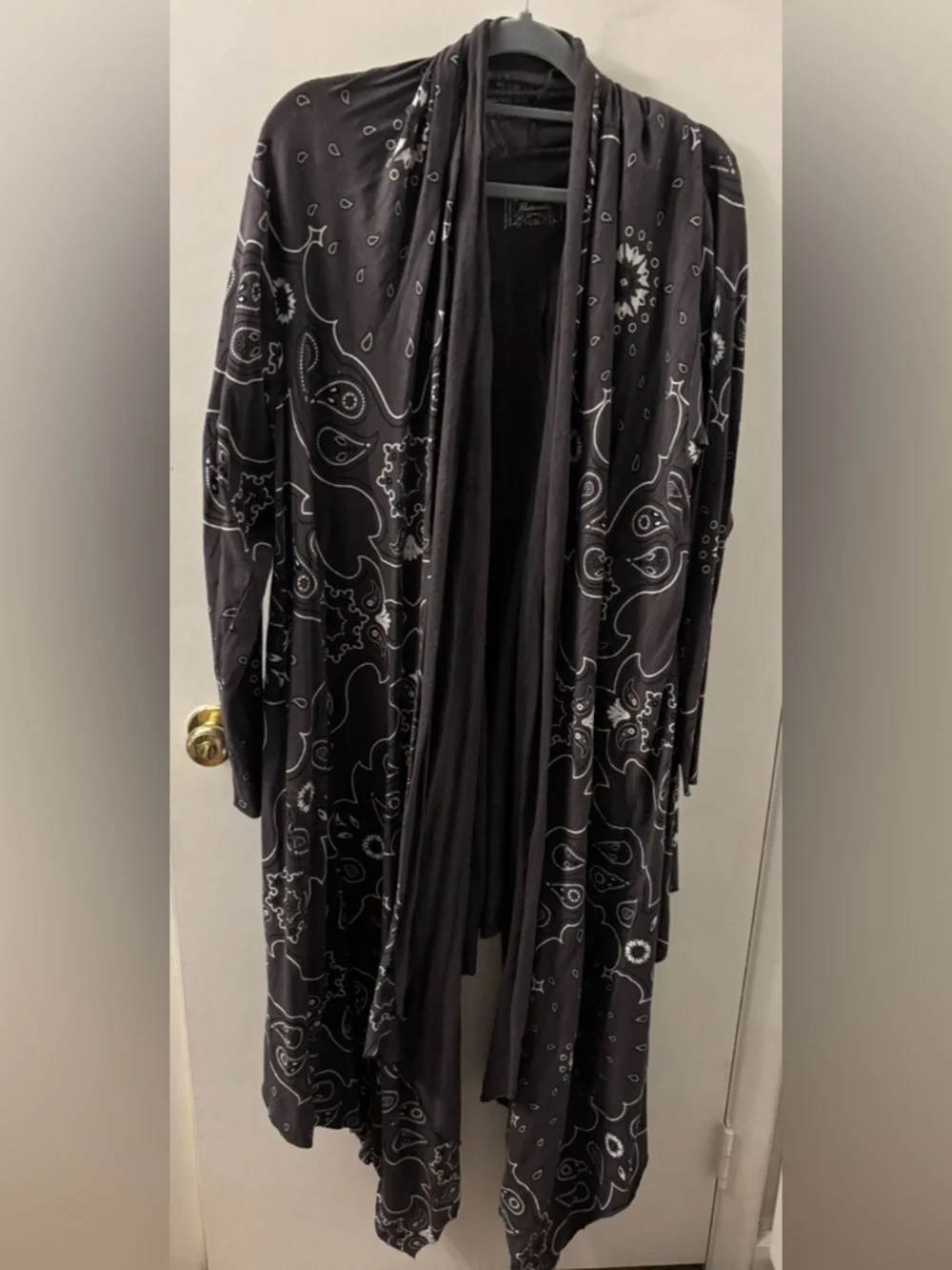 Panhandle Grey Waterfall Bandana Duster - Picture 2 of 5